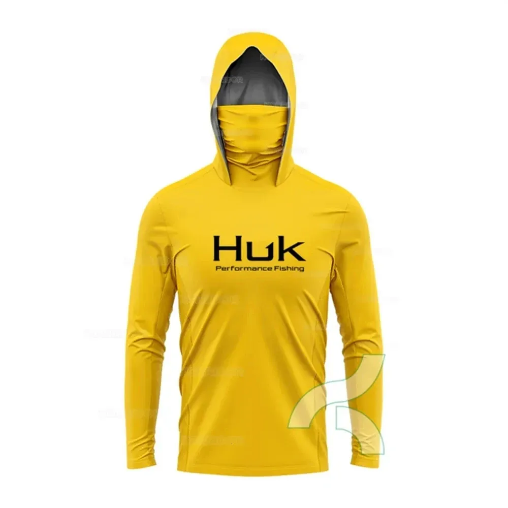 Shirt Huk Sun Hoodie Fishing Sun Hoodie: Anti-UV Long Sleeve