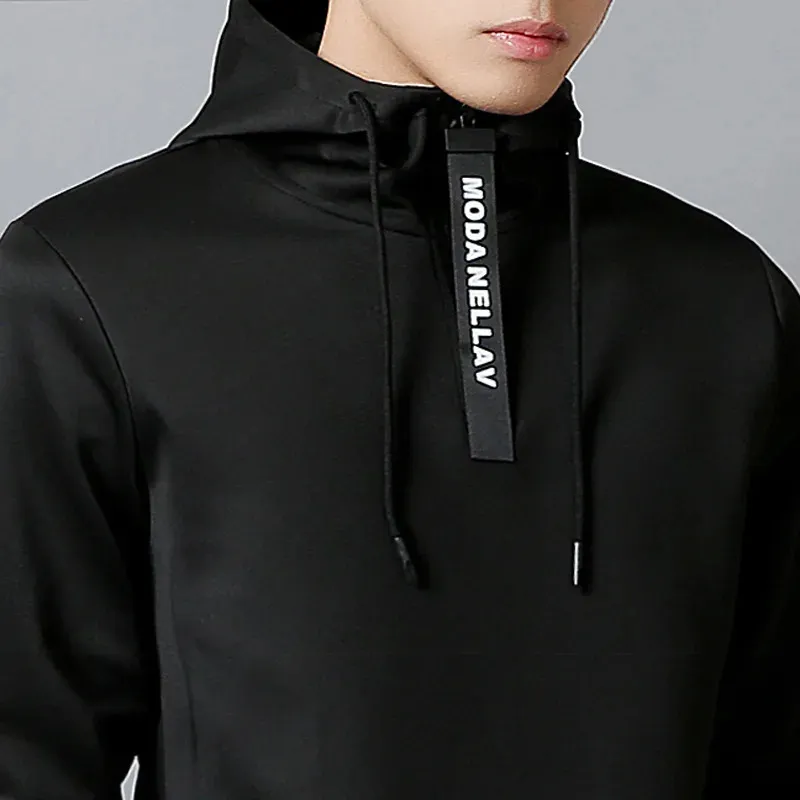 Conjunto de treino masculino com moletom e calças de jogging_voghion.com