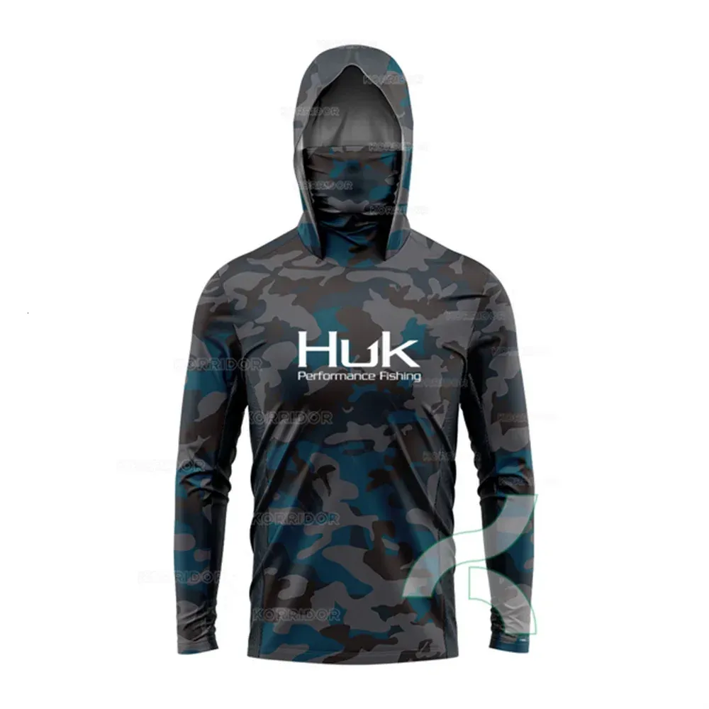 Fishing T-shirts Long Sleeve T-shirt Huk Homme Gris, Taille XXL - Manches Longues, Col Rond, Coupe Régulière, Occasion En Excellent état T-shirt Huk Gris Logo