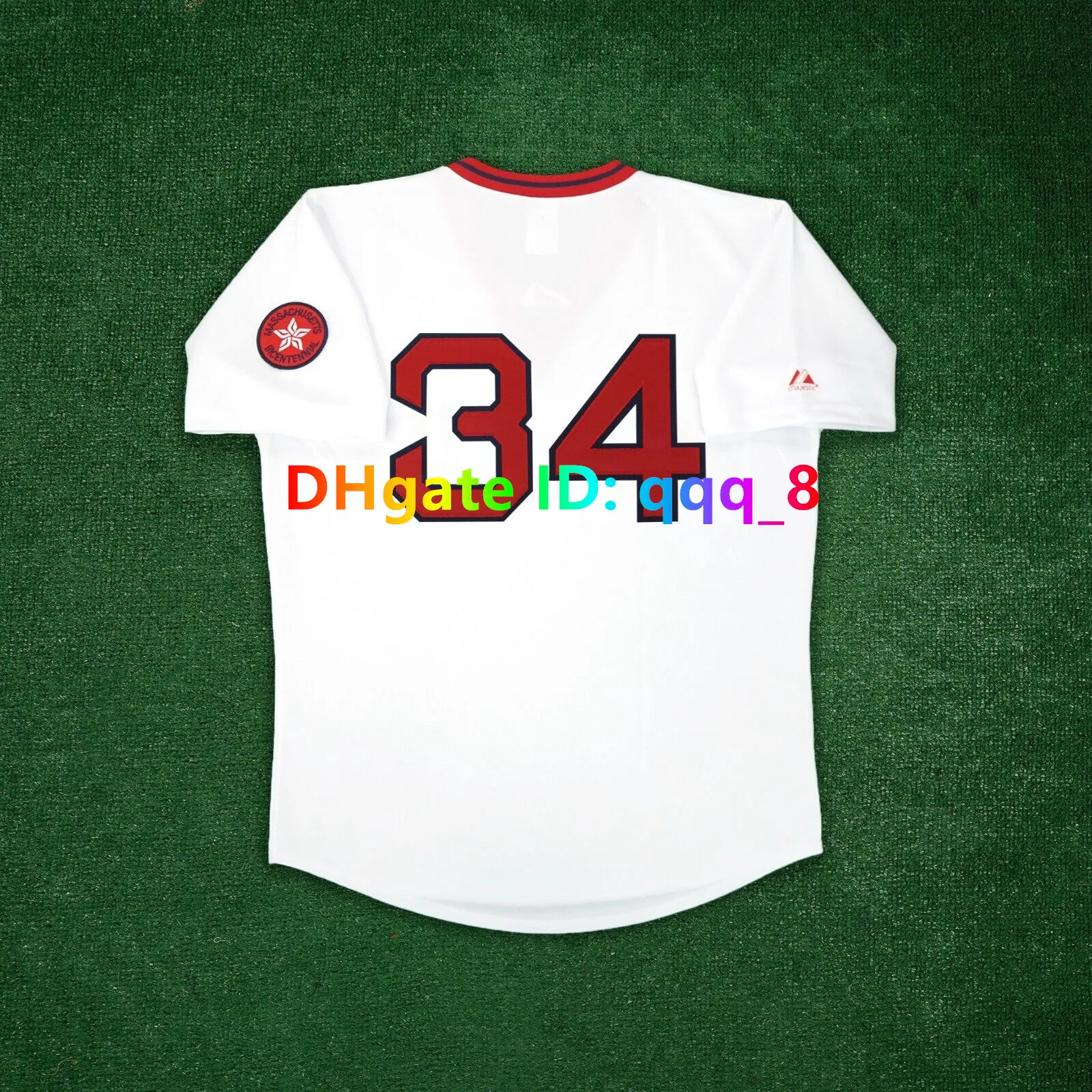1976 Red Sox 70s Baseball Uniforms Featuring David Ortiz, Jason Varitek,  Ted Williams, Tim Wakefield, White/Grey, Pedro Martinez, Wade Boggs, Carl  Yastrzemski, And Roger Clemens Available In Sizes S 4XL From Qqq_8,, image size:1600x1600