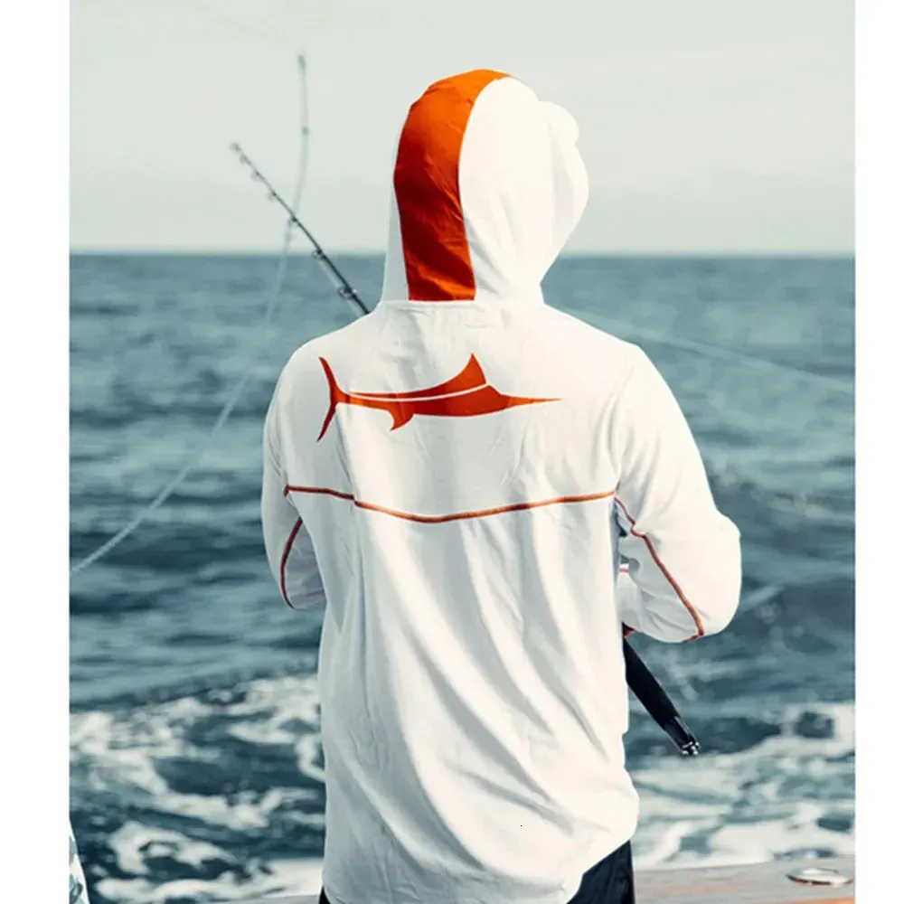 Hoodie Mens Spf Fishing Shirts Fishing Shirts BASSDASH UPF 50+