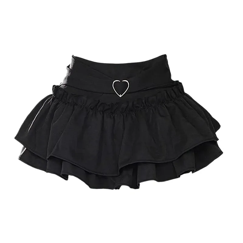 DHgate.com:Y2K Mini Skirt: High Waist Pleated Aline Skirt