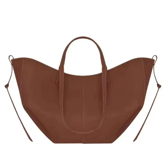 Designer Cyme Mini Textured Shoulder Polene Bag With Camel Designer Cyme Mini Textured Shoulder Polene Bag With Camel