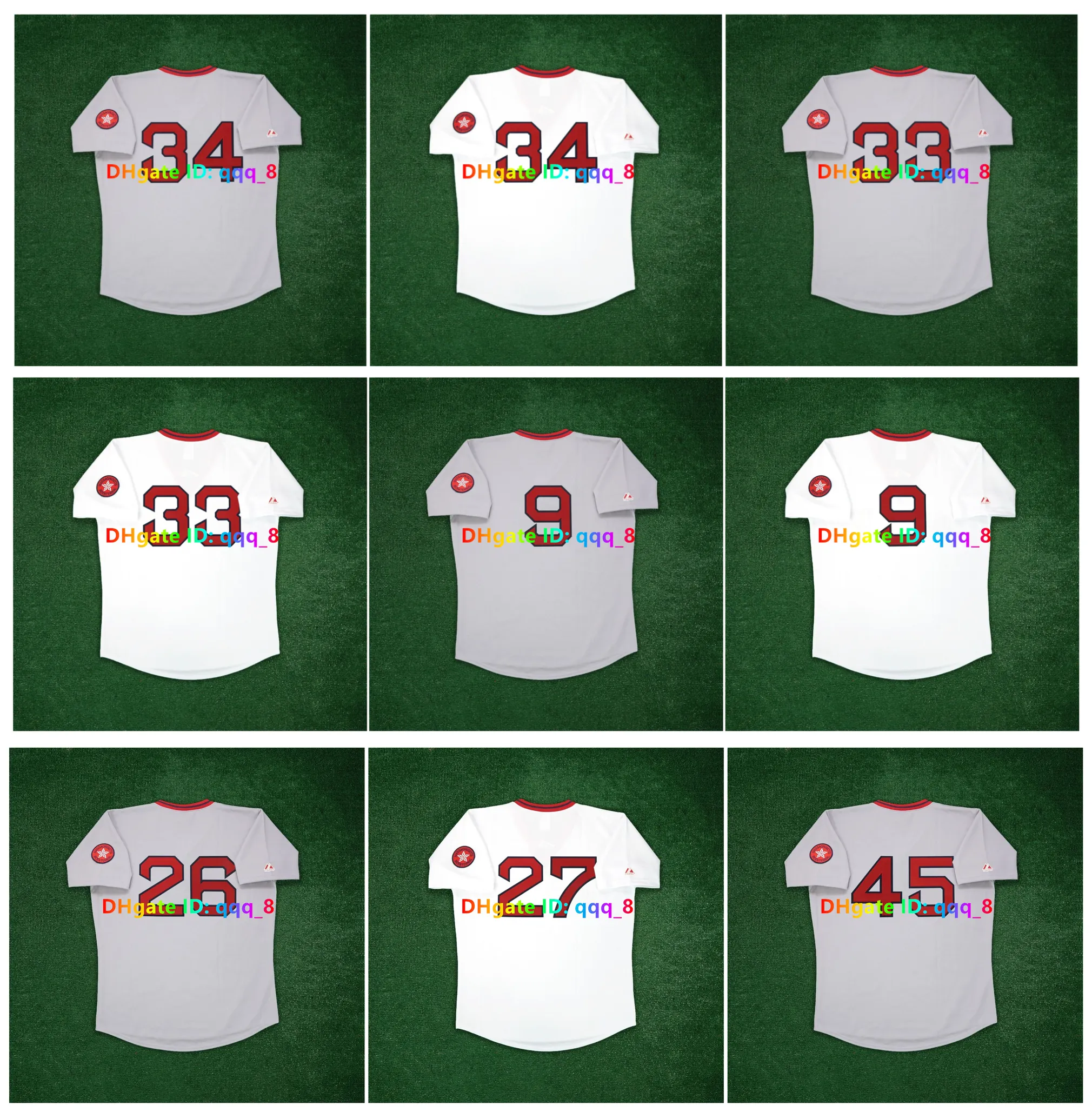 1976 Red Sox 70s Baseball Uniforms Featuring David Ortiz, Jason Varitek,  Ted Williams, Tim Wakefield, White/Grey, Pedro Martinez, Wade Boggs, Carl  Yastrzemski, And Roger Clemens Available In Sizes S 4XL From Qqq_8,, image size:2020x2057
