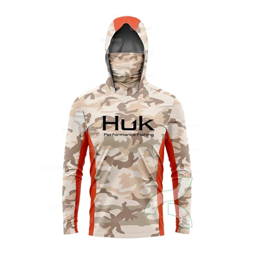 Chemise De Pêche Huk Performance Homme, Manches Longues, Bleu Clair, Taille M