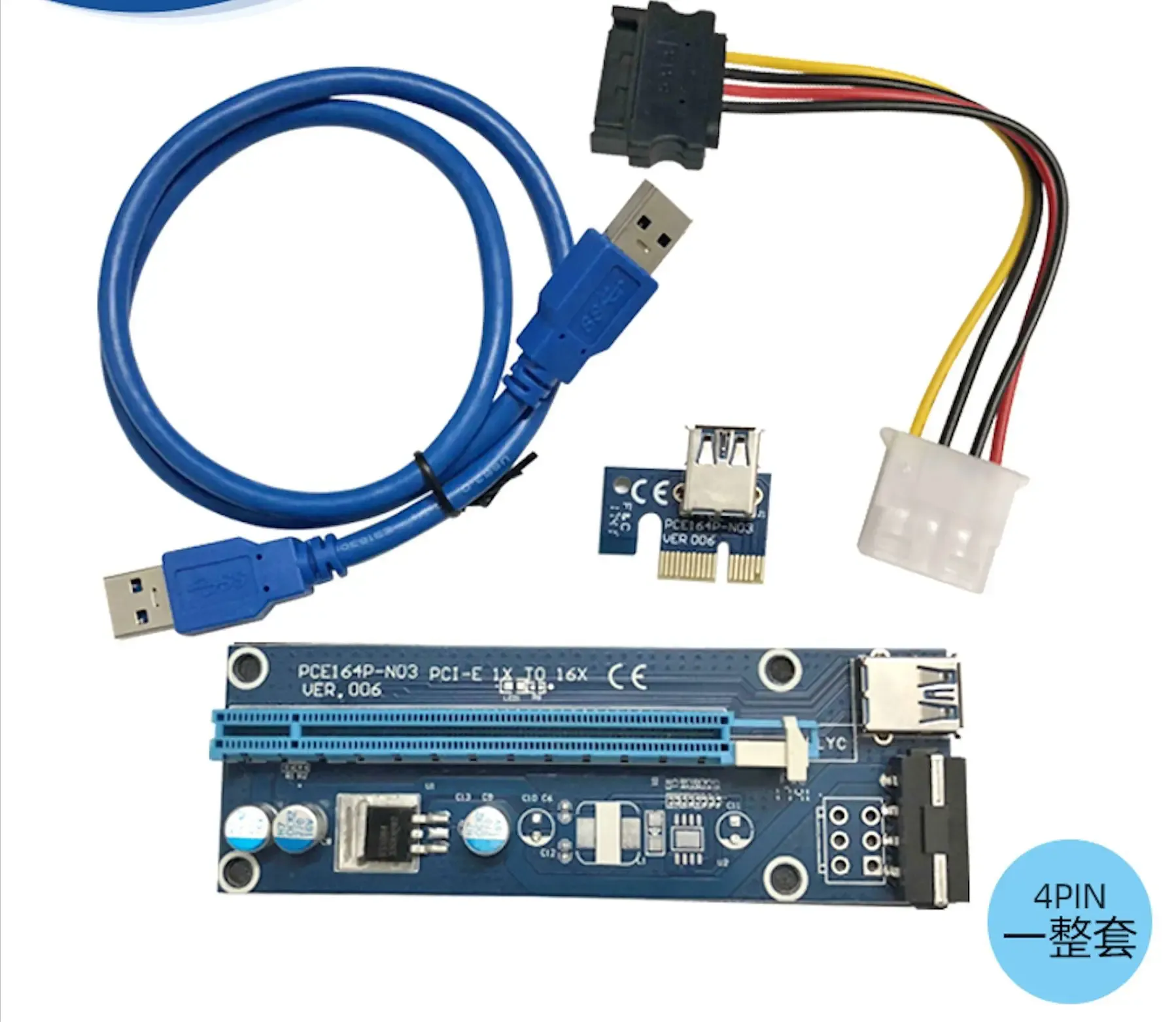 VER009S Plus PCI-E PCI Express 1X~16X 6個 Amazon.co.jp: VER009S PCI-E ライザーカード PCIe 1x から 16x