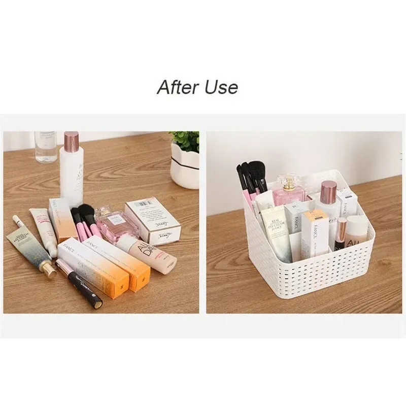 Makeup For Cosmetics Desk Office Storage Skincare Lipstick Case Sundries Jewelry Organizer Box