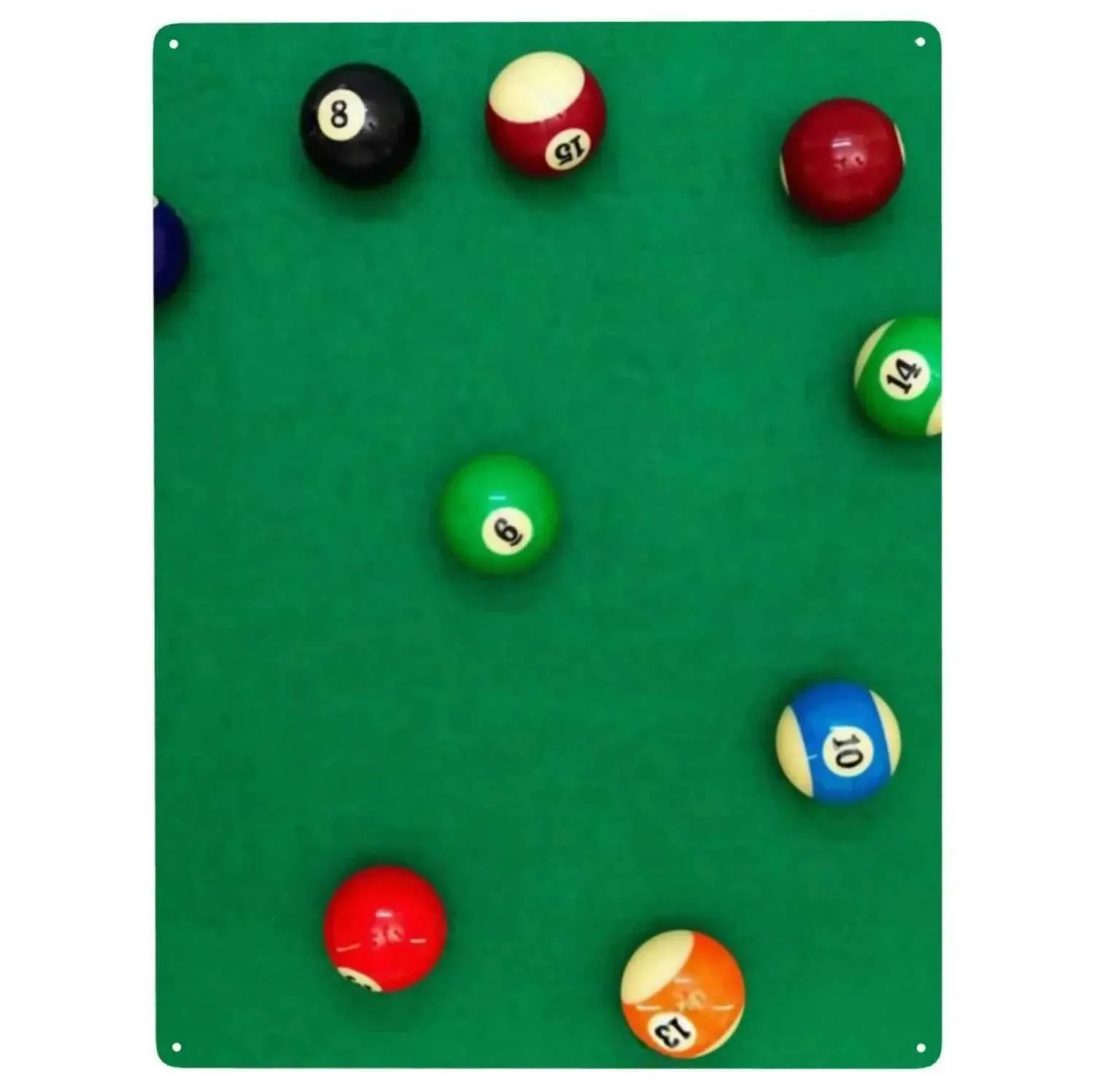 No Drinks Or Food On Pool Table Sign NHE-35460