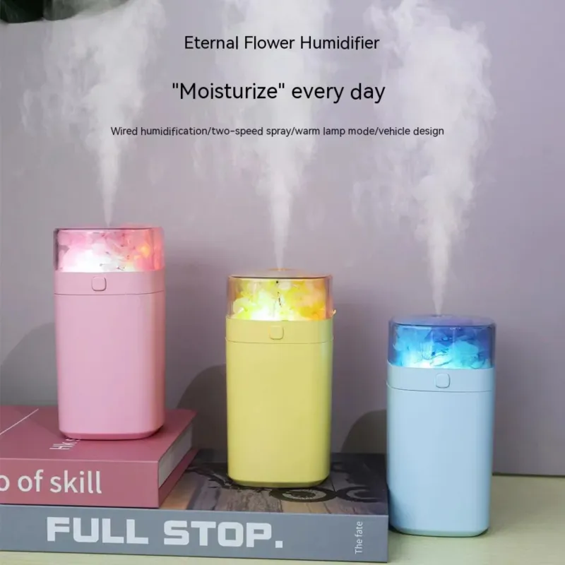 300ML USB Humidifier Rubiks Cube Design, Ultrasonic Cool Mist