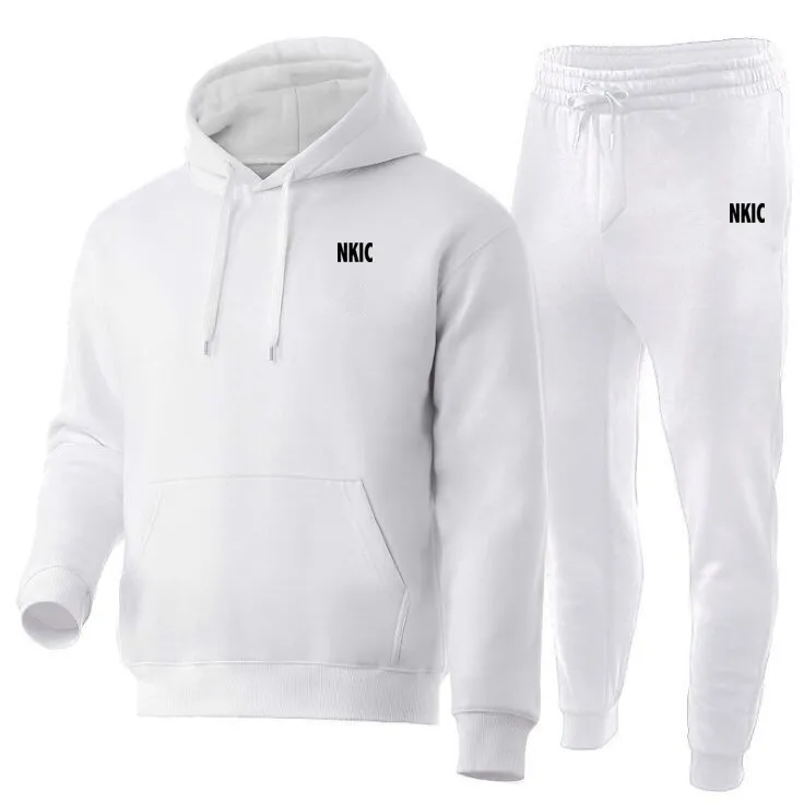Black Men s 2 Piece Tracksuit Jogging Suit Casual Streetwear Sweatsuit for Running Plus Size XS 3XL