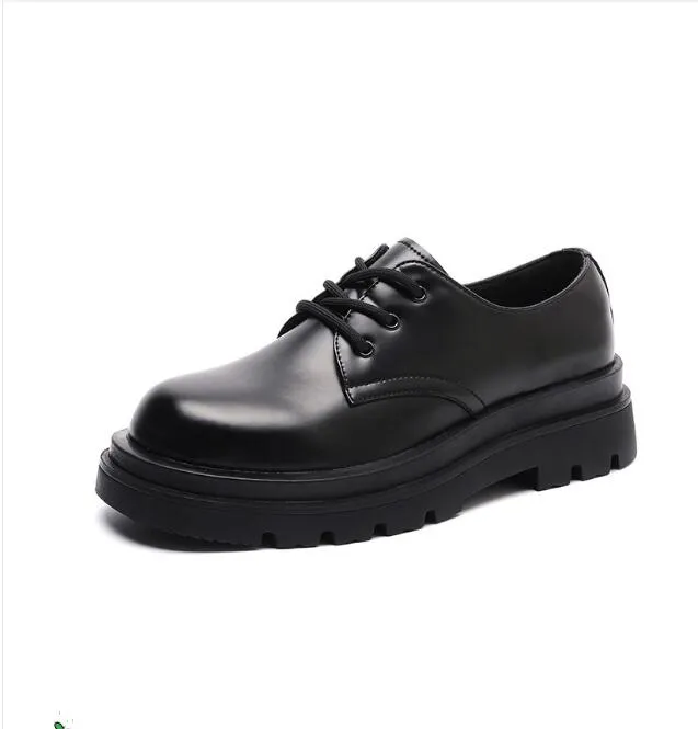 Wholesale Mens Leather Derby Shoes, Black Lace Up Dress  display picture 1
