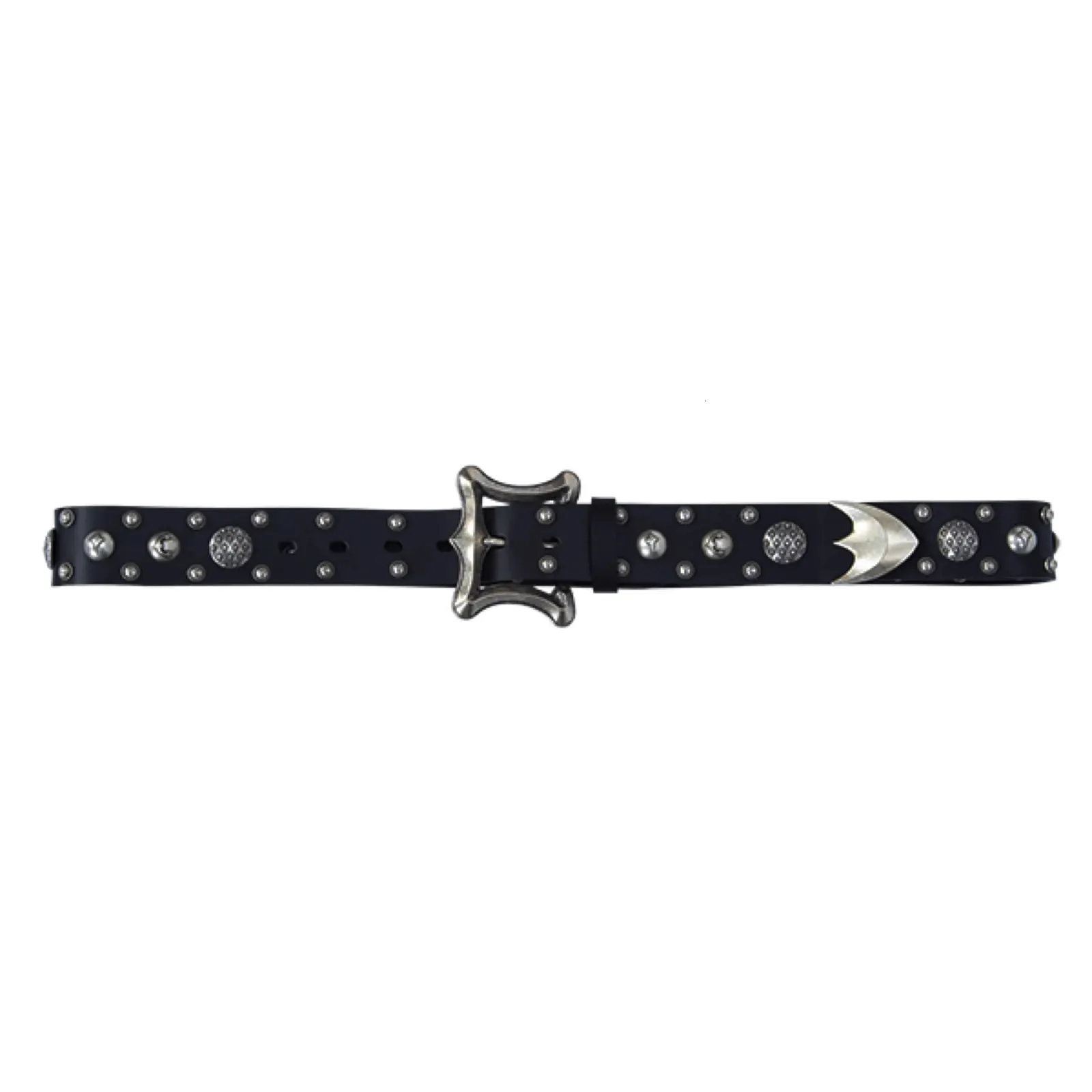 2024 Thug Club Metal Keel Belt Hip Hop Street Genuine 2024 Thug Club Metal Keel Belt Hip Hop Street Genuine