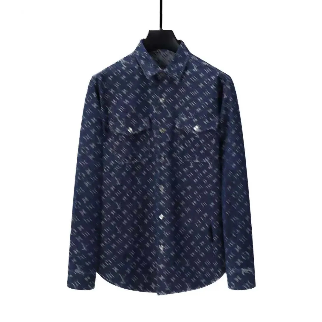 Camisas De Manga Corta Para Hombres, Camisa De Mezclilla De Manga