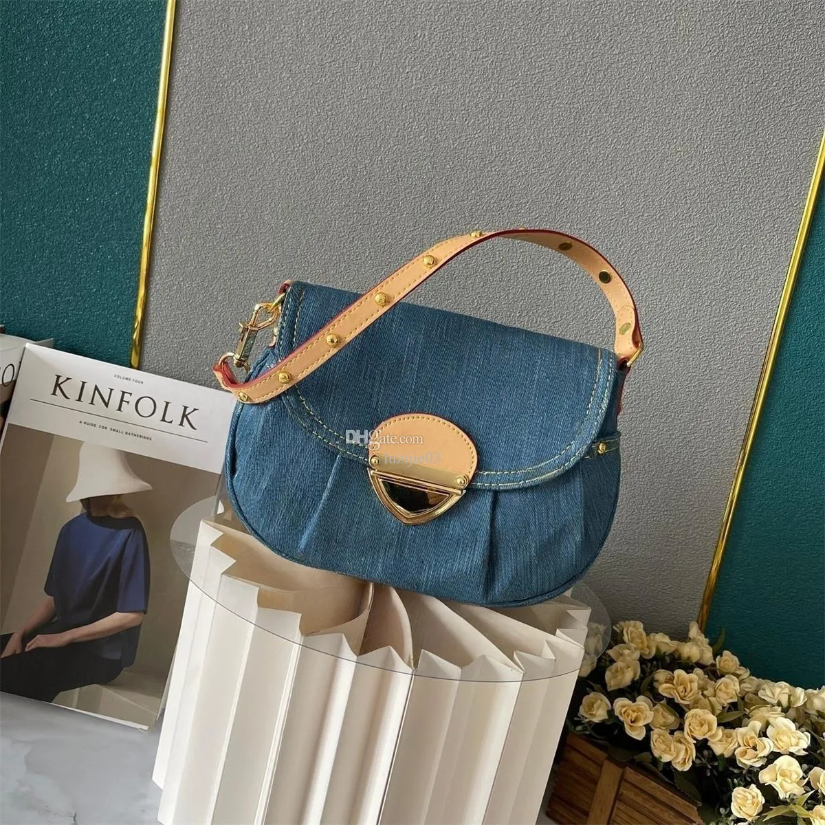 Designer denim bags hot sale