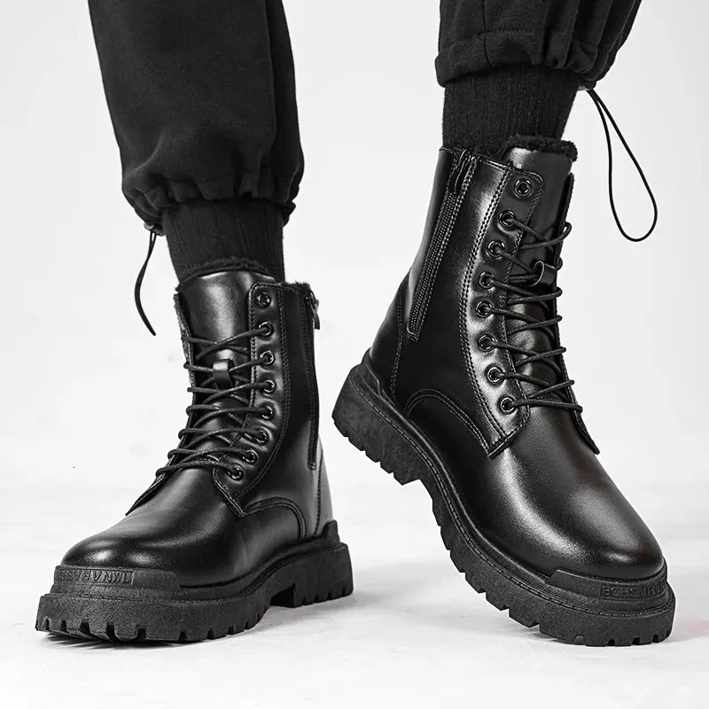 DHgate Mens High Top Chelsea Boots Waterproof Non Slip All Season Fashion Footwear Shoes Accessories