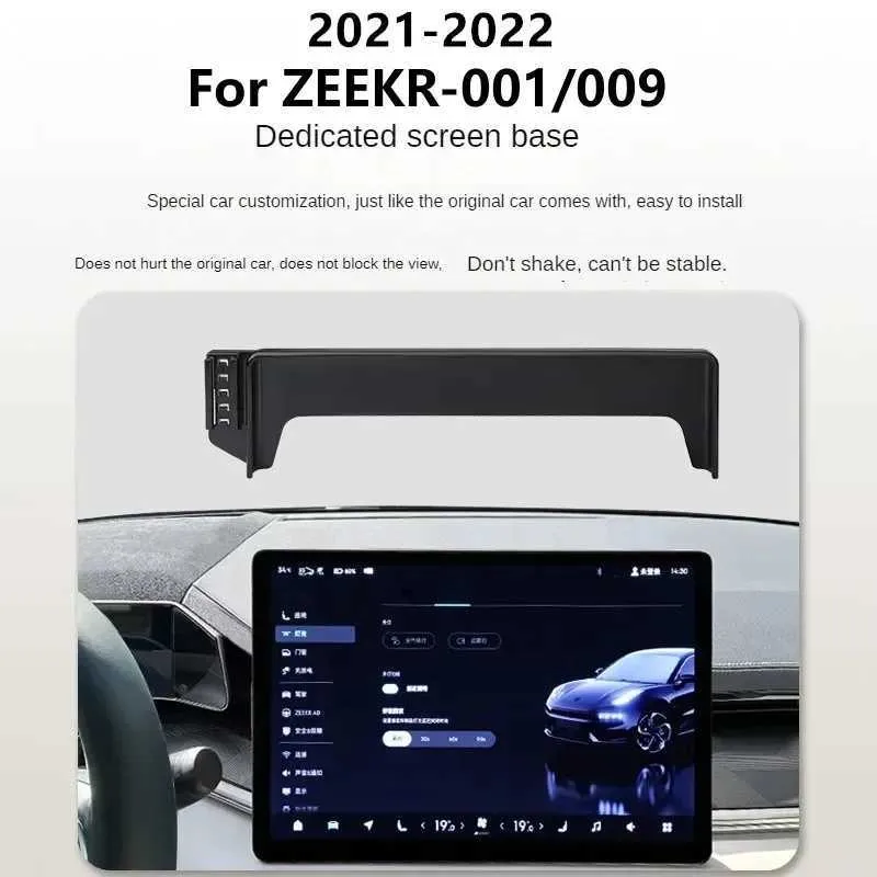 ZEEKR 001/009 Car Phone Holder Wireless Charger Mount,