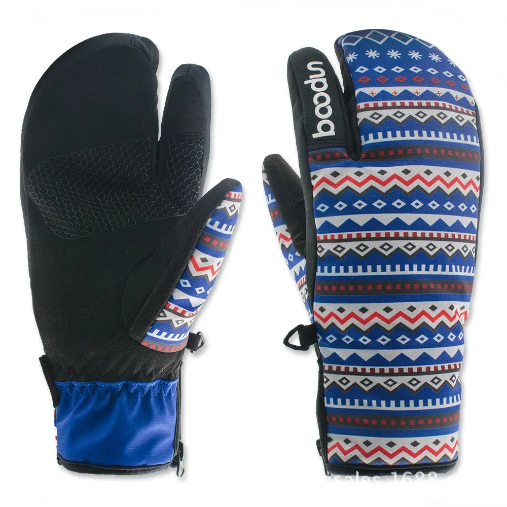 Womens Winter Ski Gloves: Waterproof Snowboard Mittens For Cold