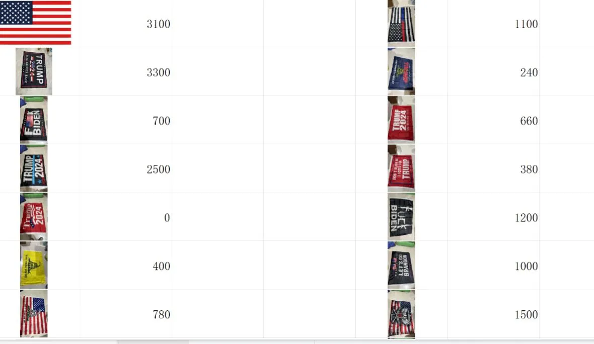 3X5 TRUMP 2024 DOUBLE SIDED FLAG BANNER 100D MAGA KAG KAF BLUE