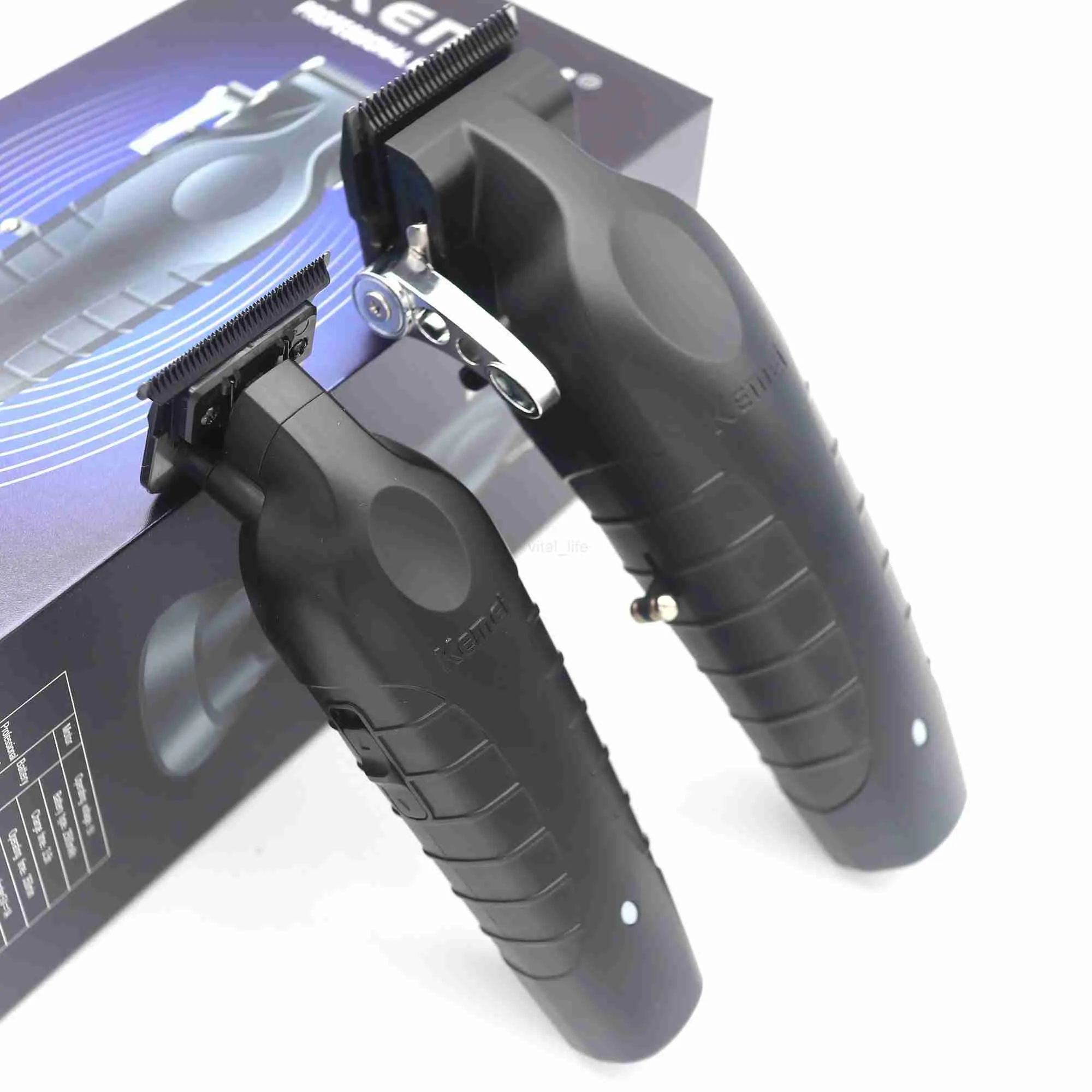 Kit De Tondeuse Professionnelle Pour Barbe Et Cheveux Kemei KM-2299 - Sans Fil, Rechargeable