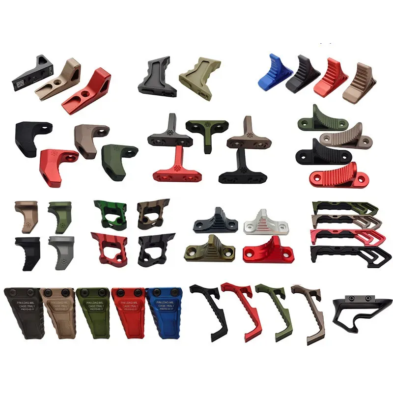 Tactical Handstop Foregrip With Guide 20MM Mlok Keymod Rail Handguard ...