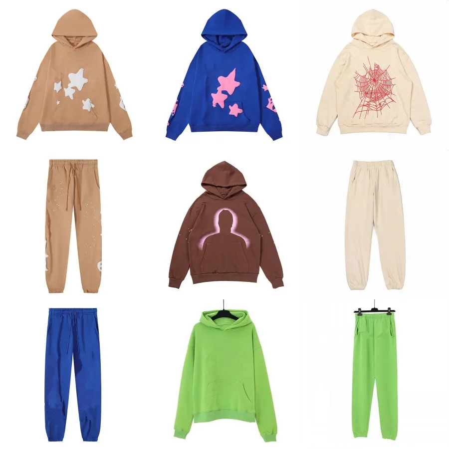 Sudadera con capucha para mujer y hombre, con estampado de estrellas Tracuit, de algodón, con letras, de manga larga, de diseñador, con capucha, pantalones deportivos, camiseta_voghion.com