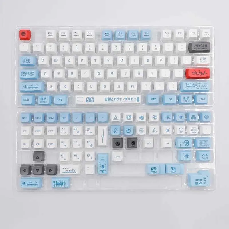 134-Key Anime-Inspired Keycaps: Premium PBT Dye-Sub, XDA
