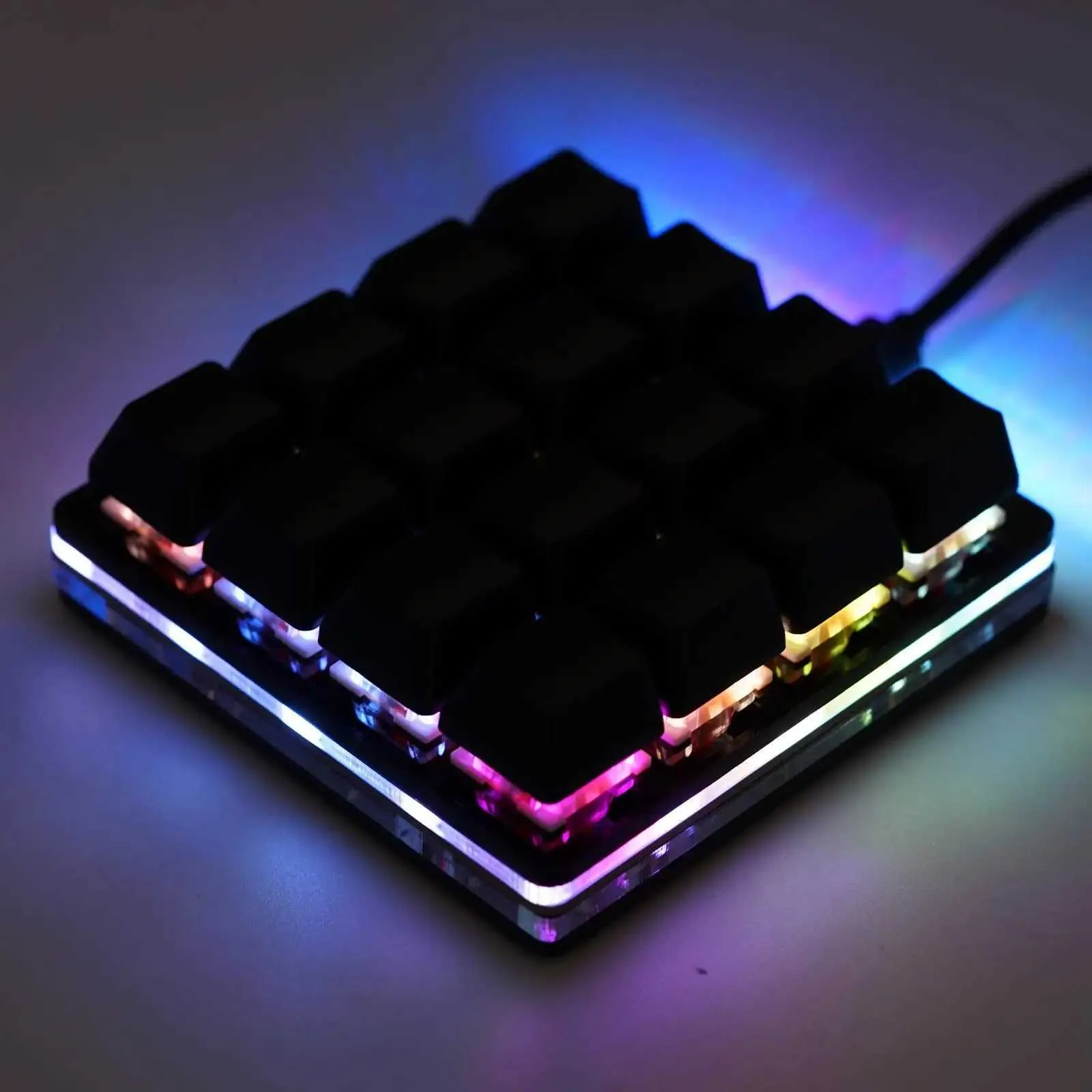 Custom Keycaps, Keyboard Mini Gaming: Compact 16 Key Programmable ...