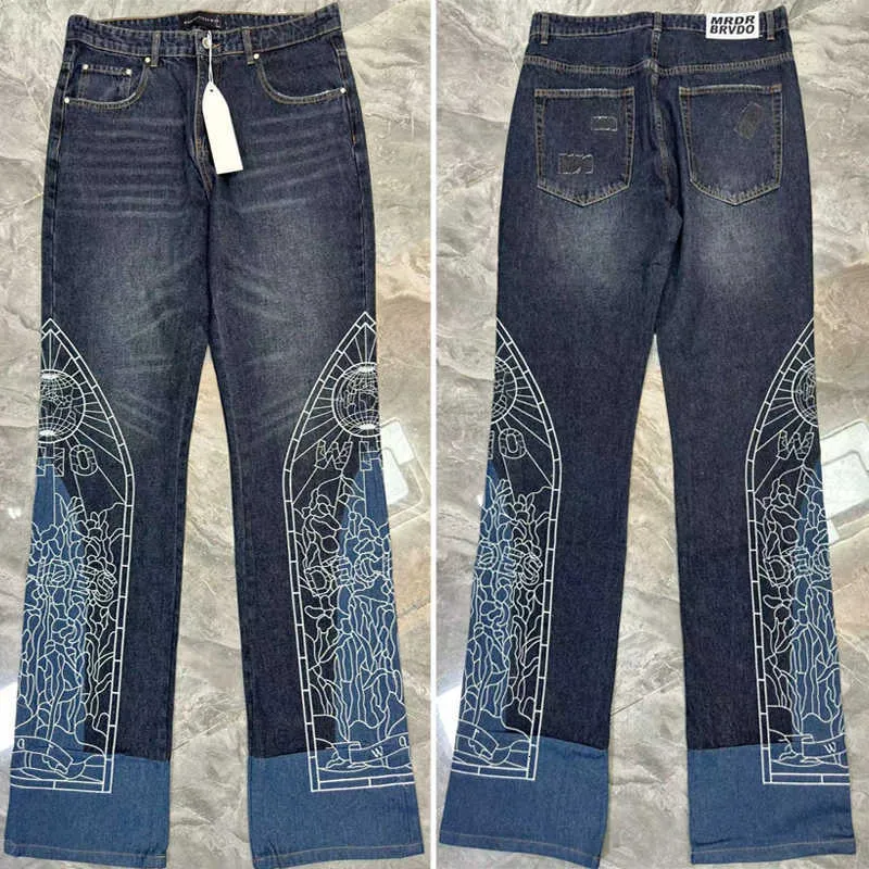 Designer War Stradivarius Jeans For Men And Women Y2K Hip Hop 