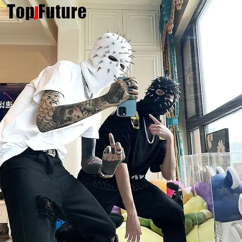 00s y2k VANSON スカル バラクラバ opium マスク アーカイブ Y2K Full