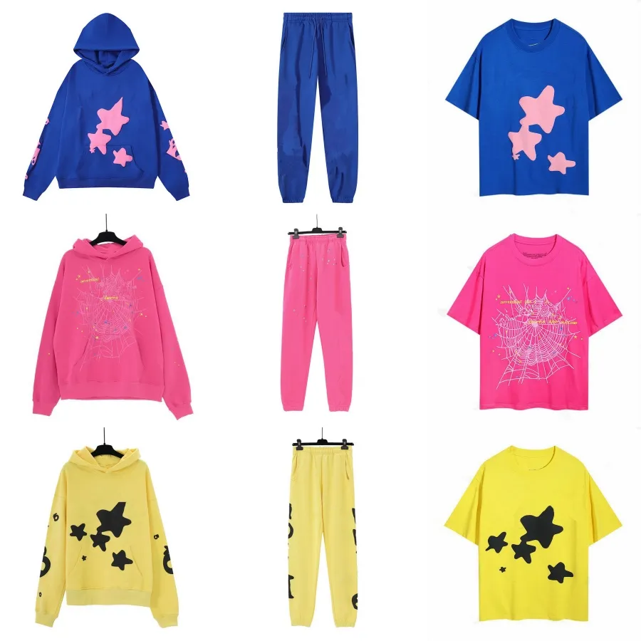 Sudadera con capucha para mujer y hombre, con estampado de estrellas Tracuit, de algodón, con letras, de manga larga, de diseñador, con capucha, pantalones deportivos, camiseta_voghion.com