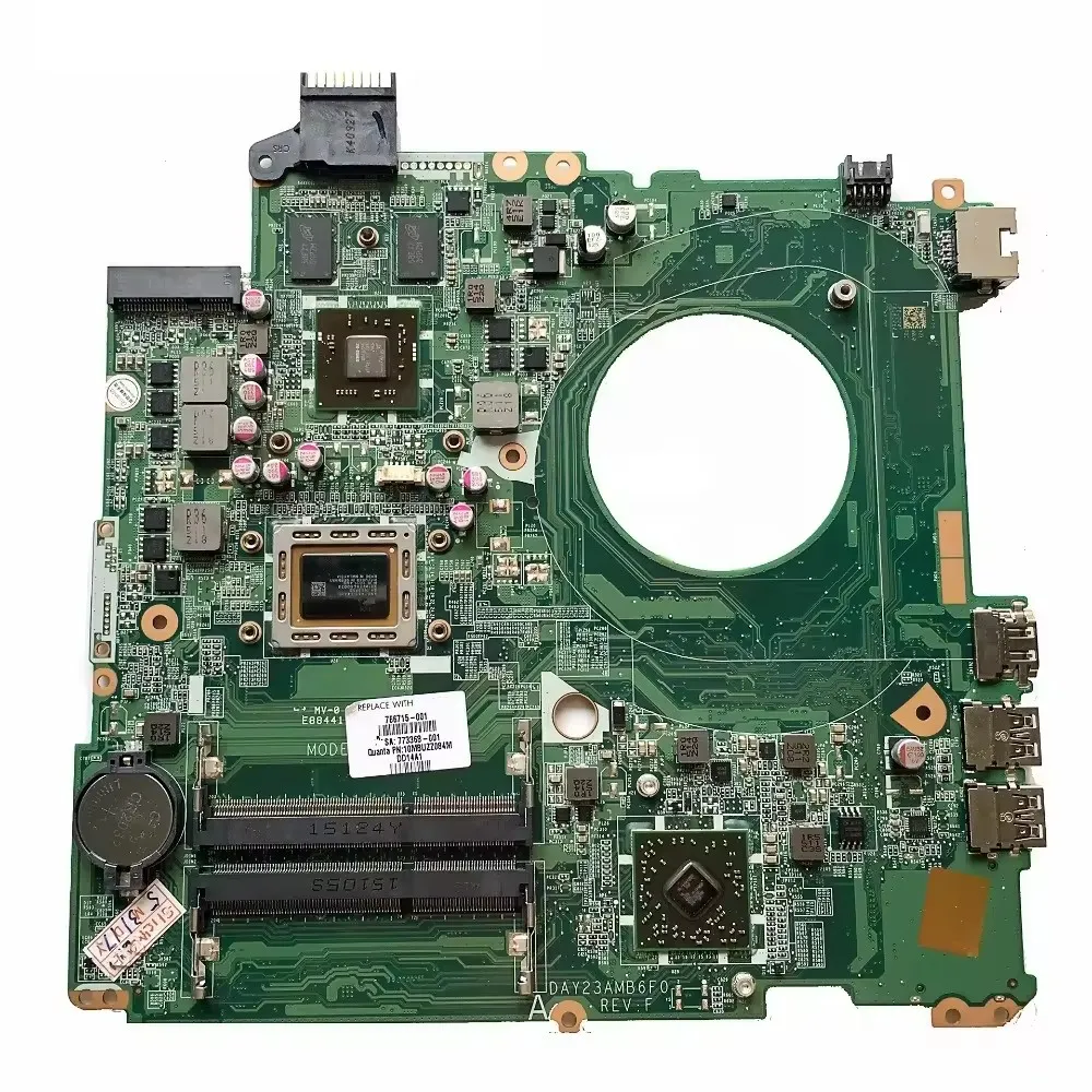 Image showcasing Replacement Motherboard for Pavilion 15-P Series - 766715-501 ...