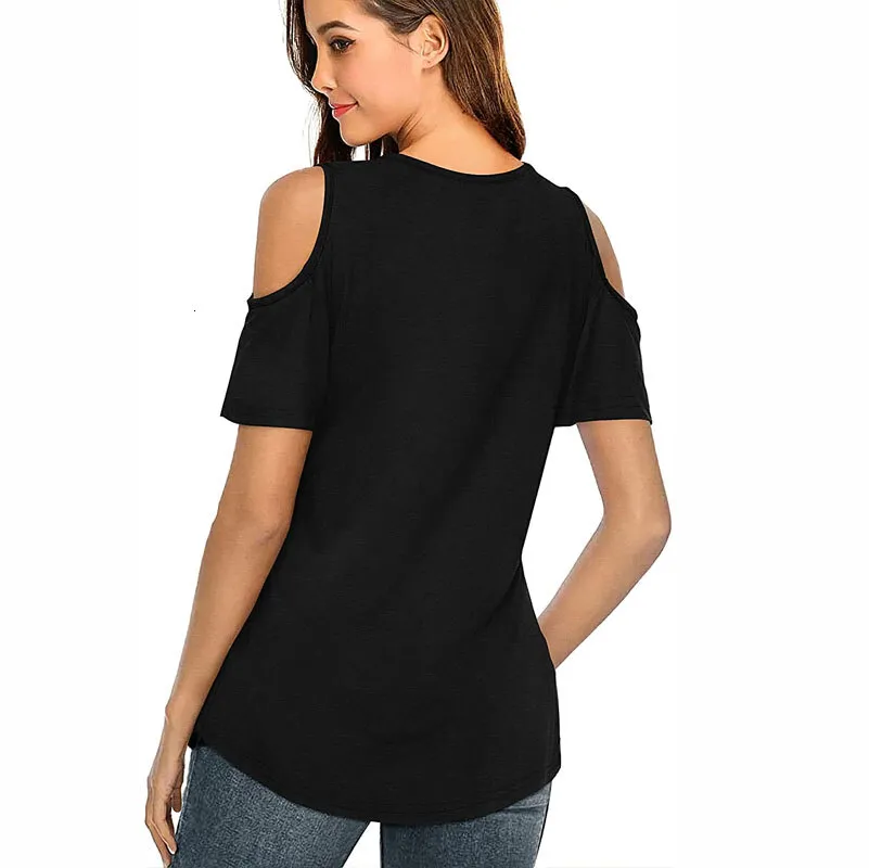 criss cross cold shoulder top