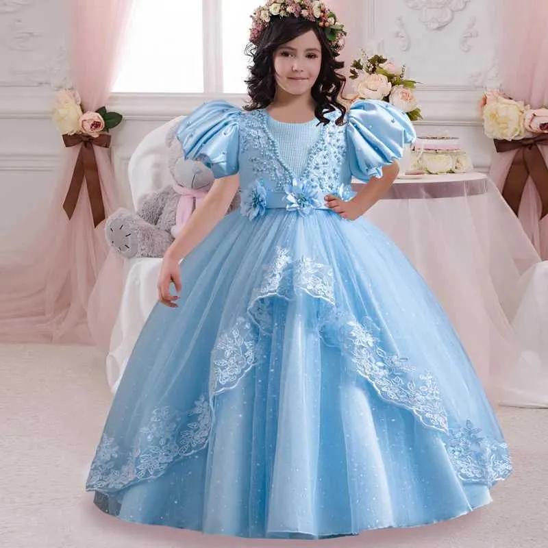 strapless open back dress Baby Princess Sleeveless Big Bow Starry Dress – MamaToddler main image 1