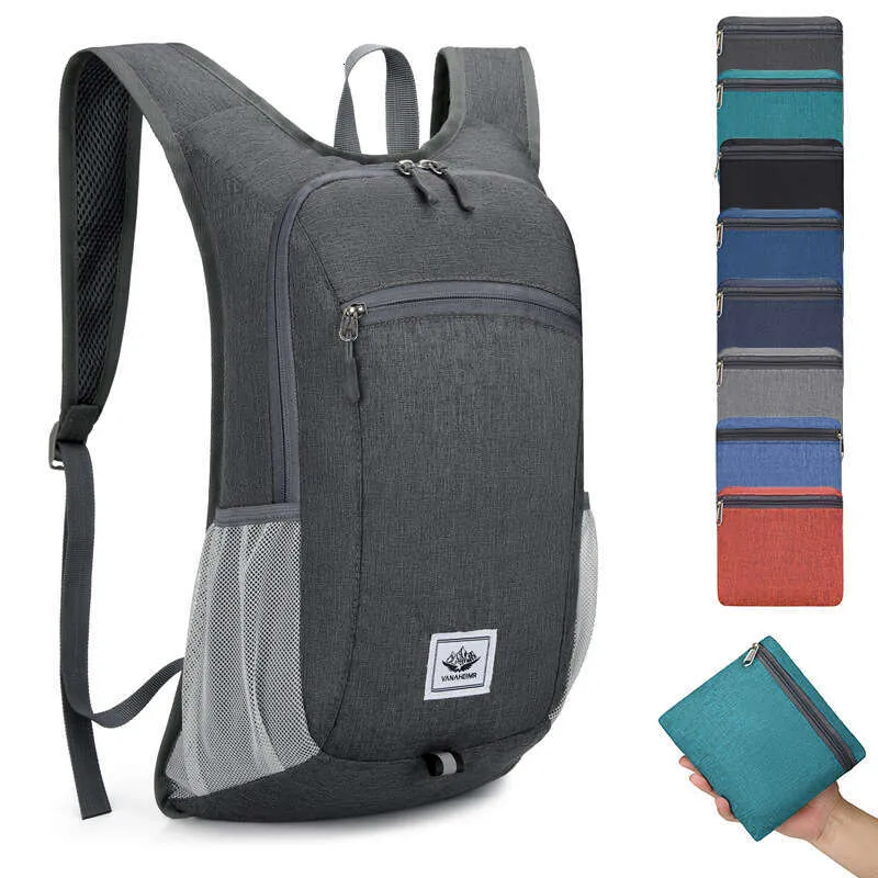 Packable nylon backpack hot sale