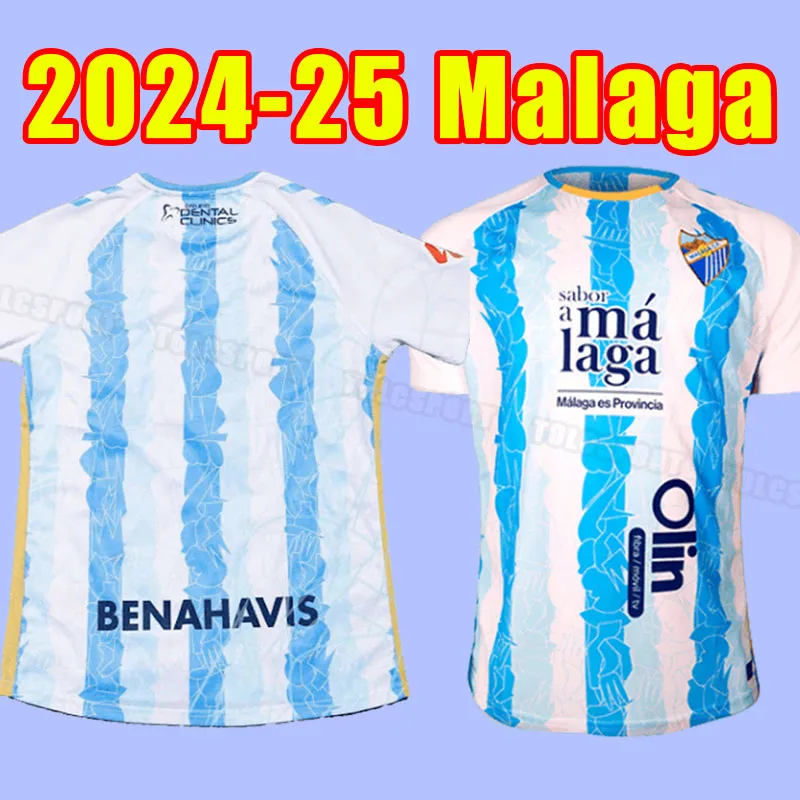 Malaga CF /24 Soccer Jersey Official Away Kit, Personalize with Your  Name! Authentic Football Shirt, Men's Youth Sizes