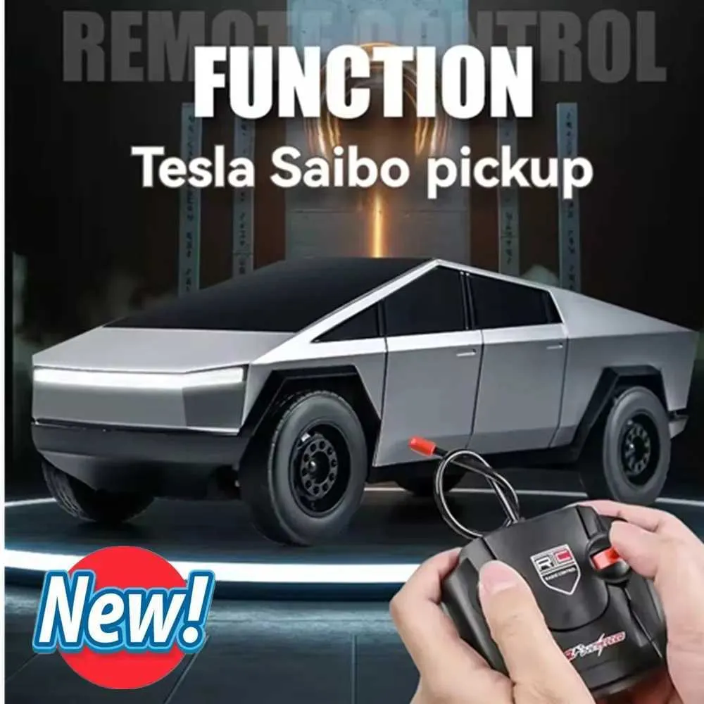 4Ghz Tesla Cyber Pickup RC Cars Plastic Shell, 2024 Model Toy Car Red ...