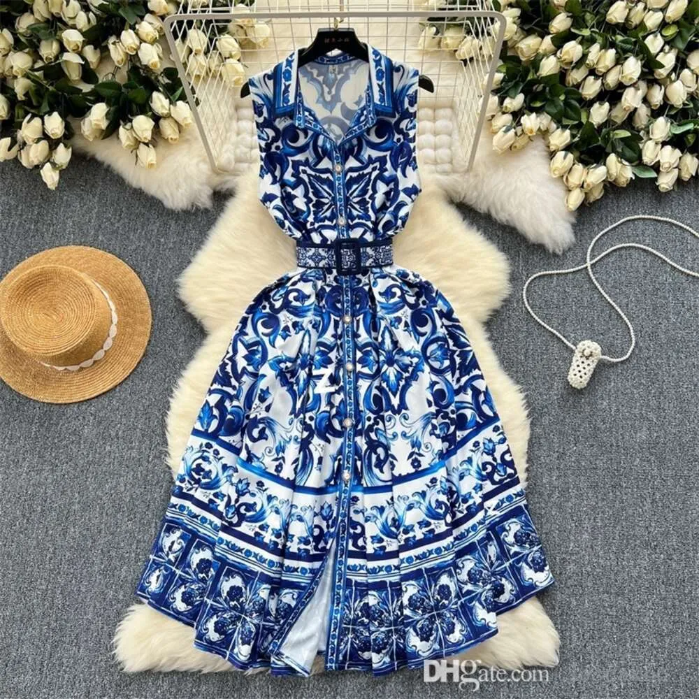 Sleeveless Summer Dress with Letter Print and Ankle-Length A-Line Skirt for  Women from Dhgate Basic & Casual Dresses - price 13.94
