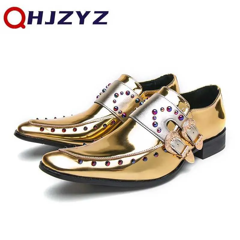 Gold Accent Wedding Loafers for Men - Handmade Leather Business Dress Shoes,  Breathable Comfort, Designer Zapatillas Hombre from Dhgate Dress Shoes -  price 33.21
