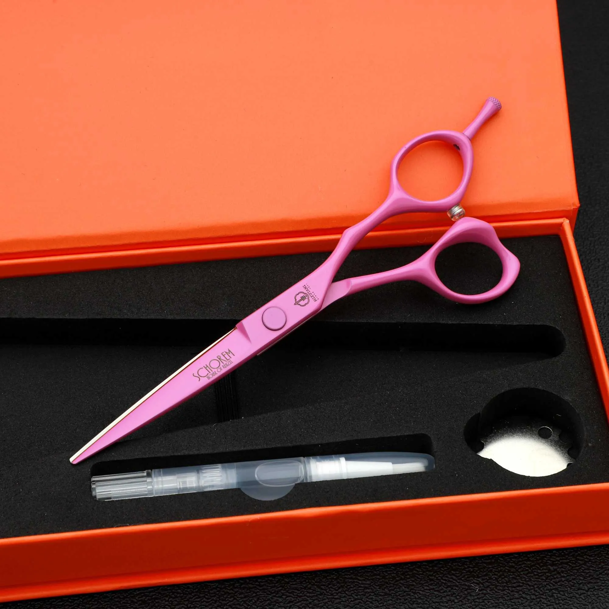 MIZUTANI 6 Professional Pink Hairdressing Scissors - Sharp