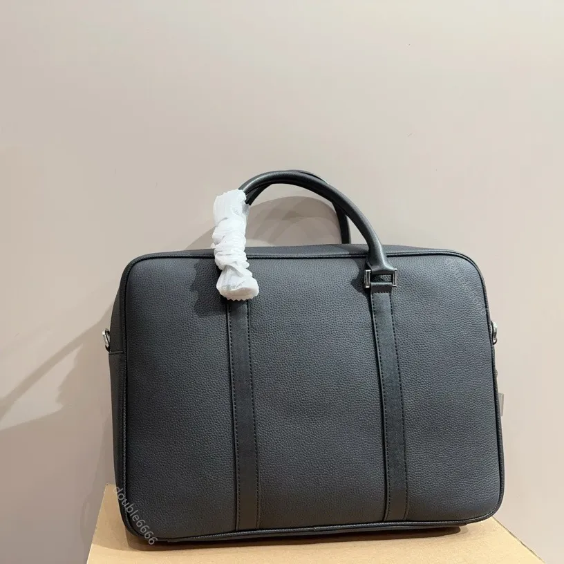 Luxury Designer Mens Leather Briefcase, Laptop Bag, Handbag