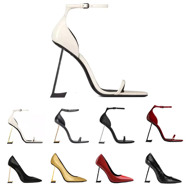 Women Dress Shoes High Heels Leather Gold Tone Triple... From  Sneakers_lucky2022, $47.72 | DHgate.Com