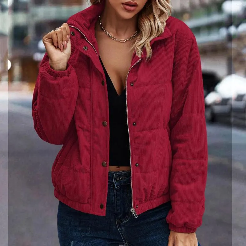 Buy Plus Size Down Cotton Jacket Fashion Autumn Winter Thin