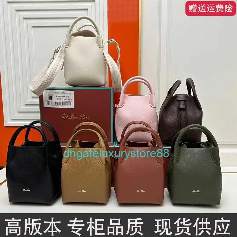 Bucket Bag Minimal Designer Bags Large Genuine Leather Bucket Bag