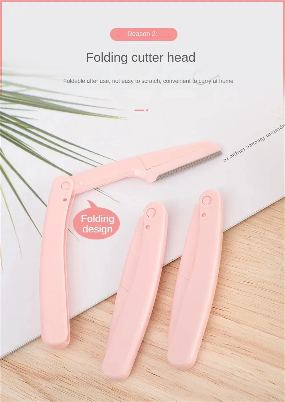 Folding Razor Generic 50BOXES Beginner Durable Easy To Use Safe Foldable Multipurpose Razor ...