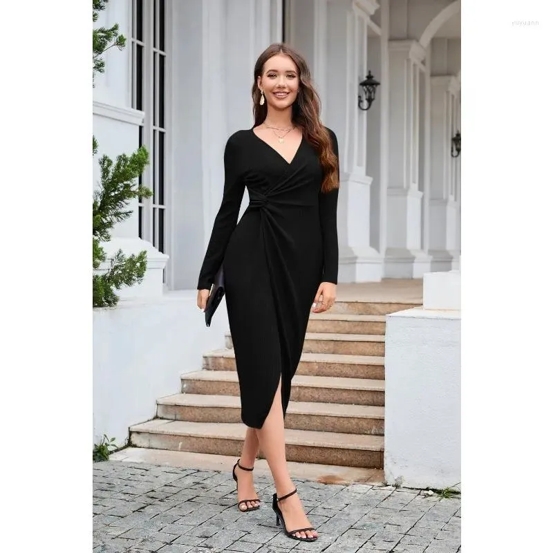 Cocktail Dress for Graduation Women Slim Fit Polyester Mid-Calf Length  Hooded Collar from Dhgate Basic & Casual Dresses - price 39.49