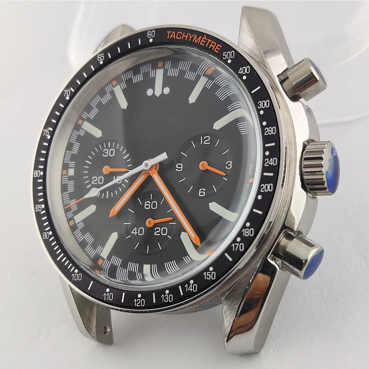 Multifunctional VK63 NH35 Watch Case with Panda Dial and Custom