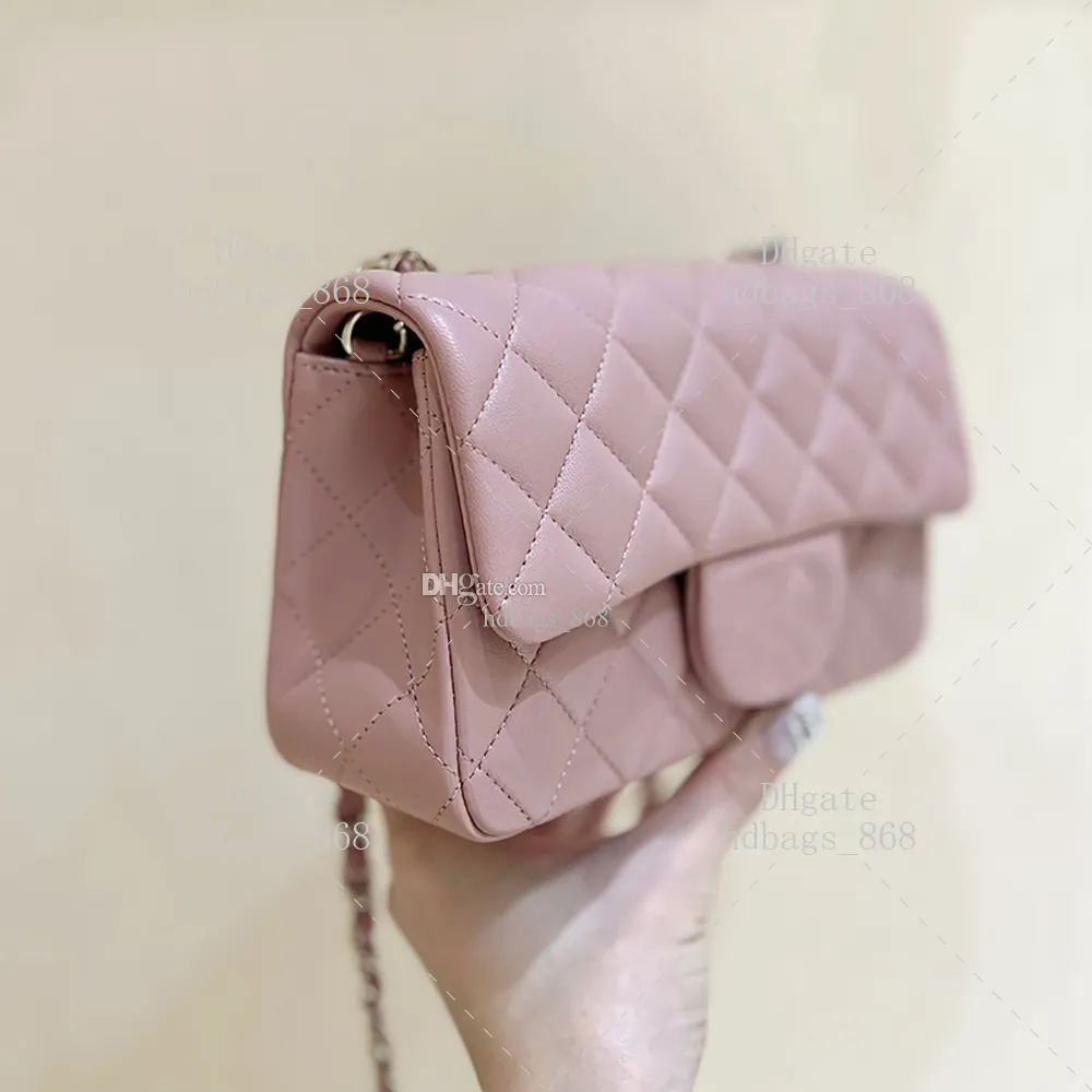 Mini Flap Bag Crossbody Bags Chain Bag Luxury Shoulder Bag 20CM 1 1 Quality Designer Handbag Lambskin With Box WC004 From 339 54 DHgate