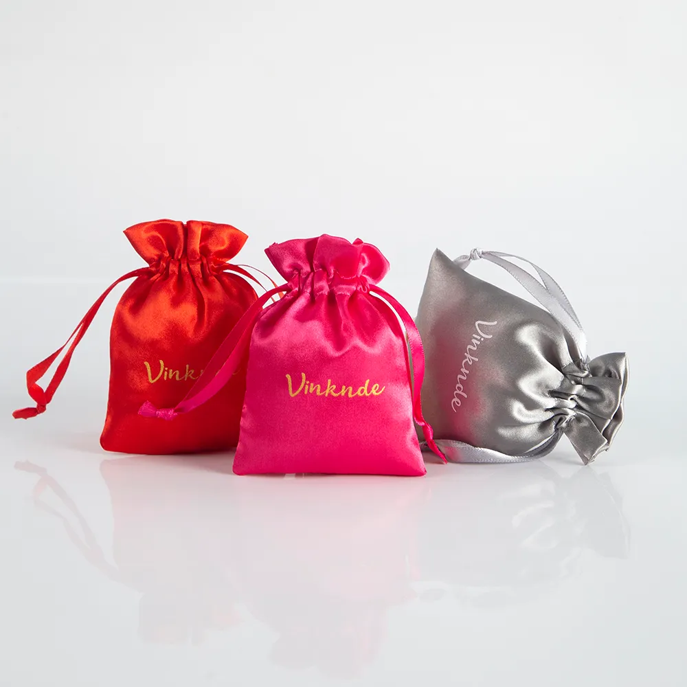Wholesale Custom Logo Silk Satin Dust Bags Set Of 100 For Jewelry Storage Lip Rings Bracelets Earphones And More From Yichu01 28.98 DHgate.Com