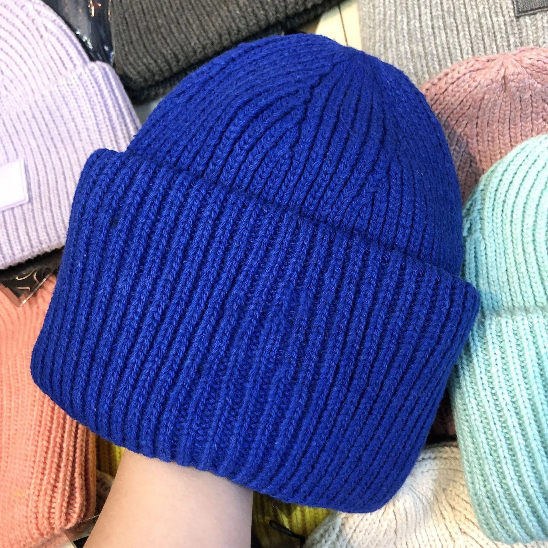 Men's Basketball Fans Beanies Hats Men Women Knit Hat,Fall Winter Sports Soft Warm Elastic Caps (B#23 Black