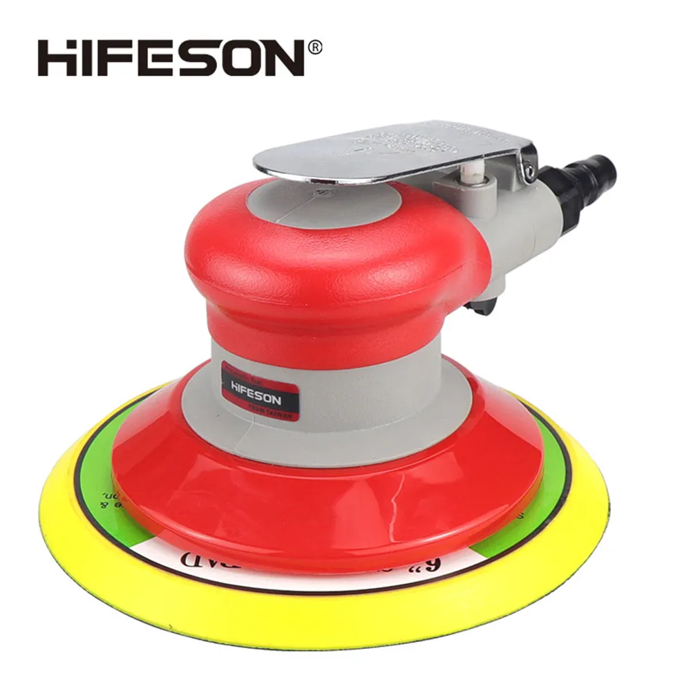6" Dual Action Random Orbital Palm Air Sander